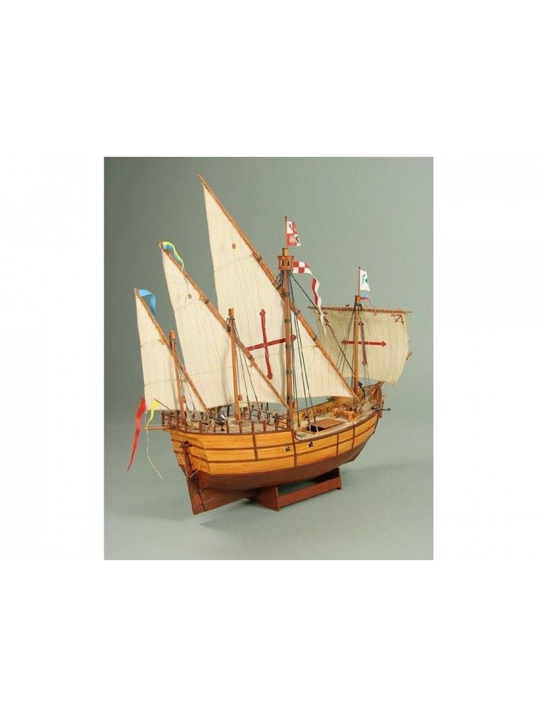 Сборные бумажные модели Shipyard каракка Santa Maria и каравелла Nina (№65), 1/96