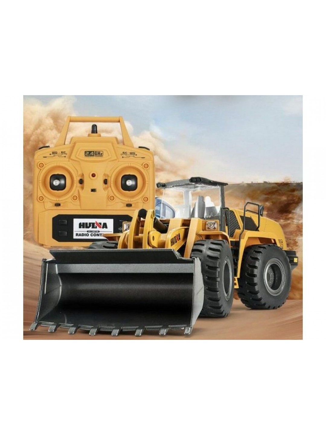 Радиоуправляемый фронтальный погрузчик HUI NA TOYS 2.4G 10CH 1/14 RTR
