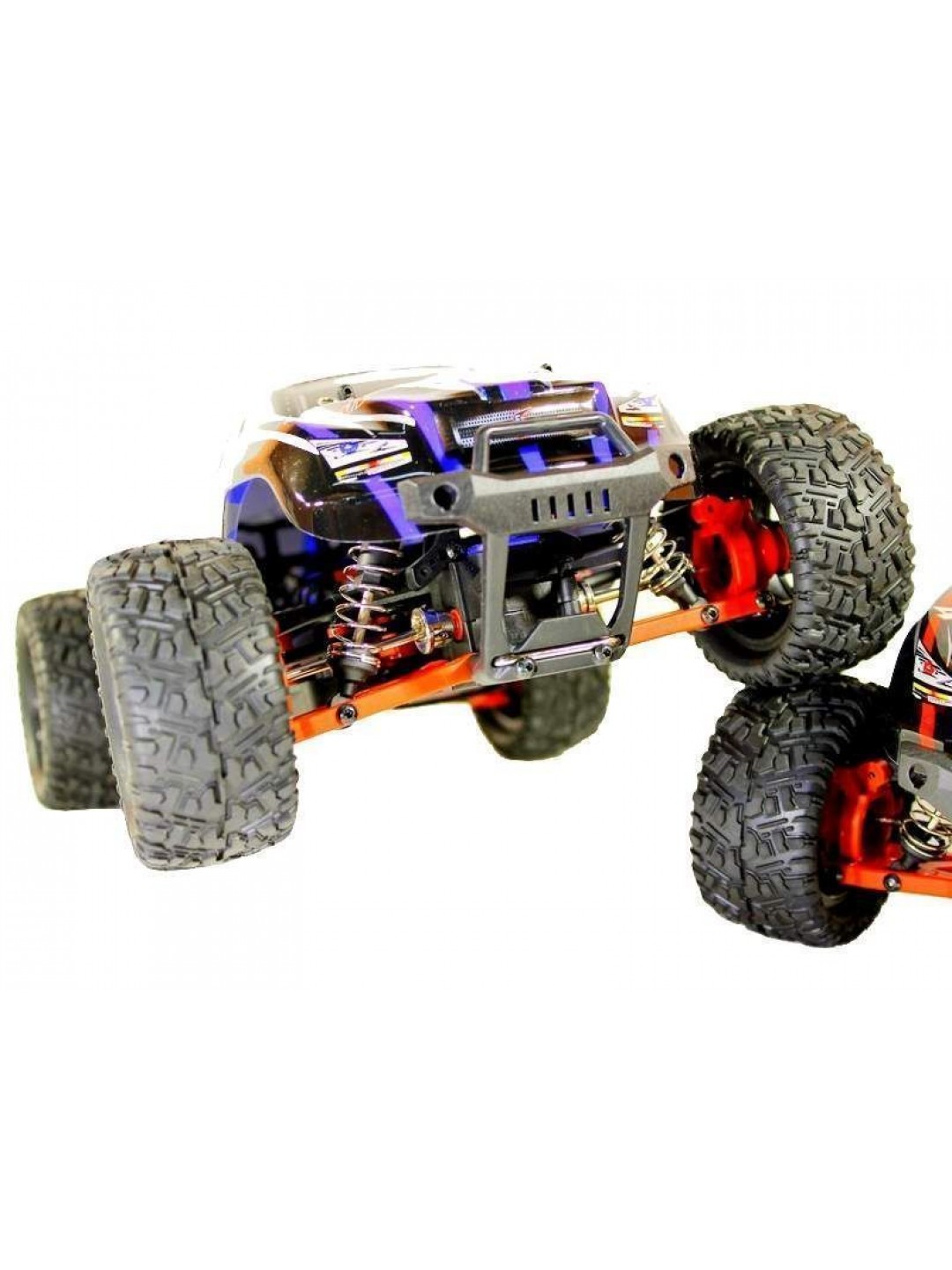 Радиоуправляемый монстр Remo Hobby SMAX Brushless UPGRADE (синий) 4WD 2.4G 1/16 RTR