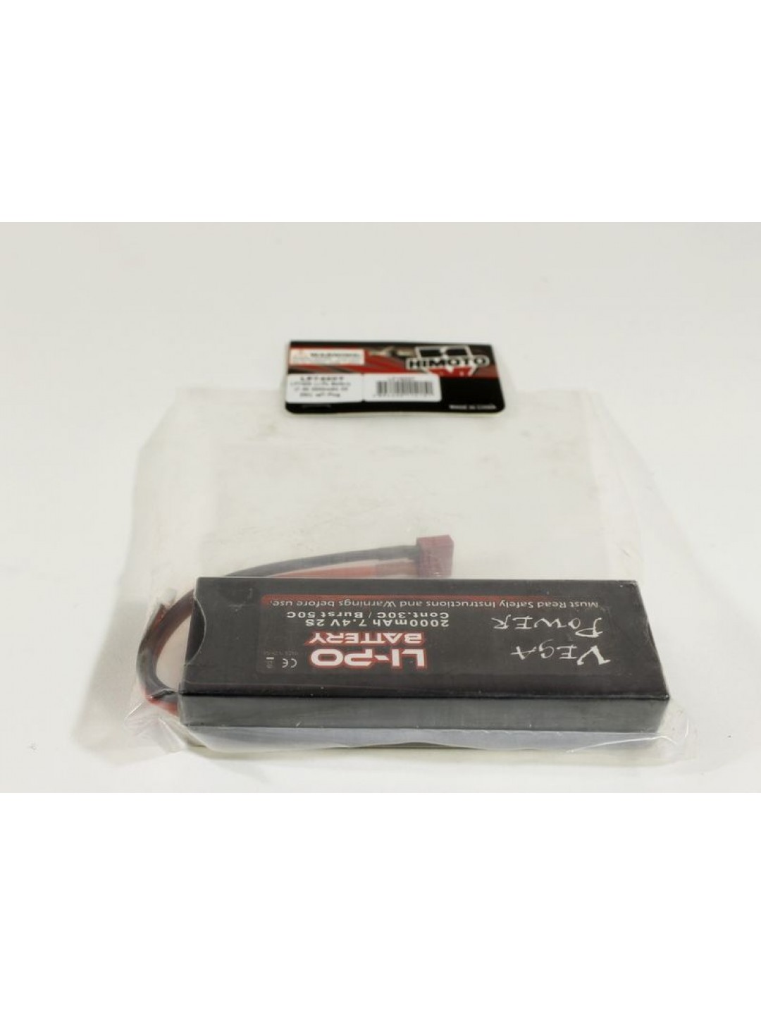 Аккумулятор Li-Po Himoto 5000mAh, 7,4V, 30C, T‐plug