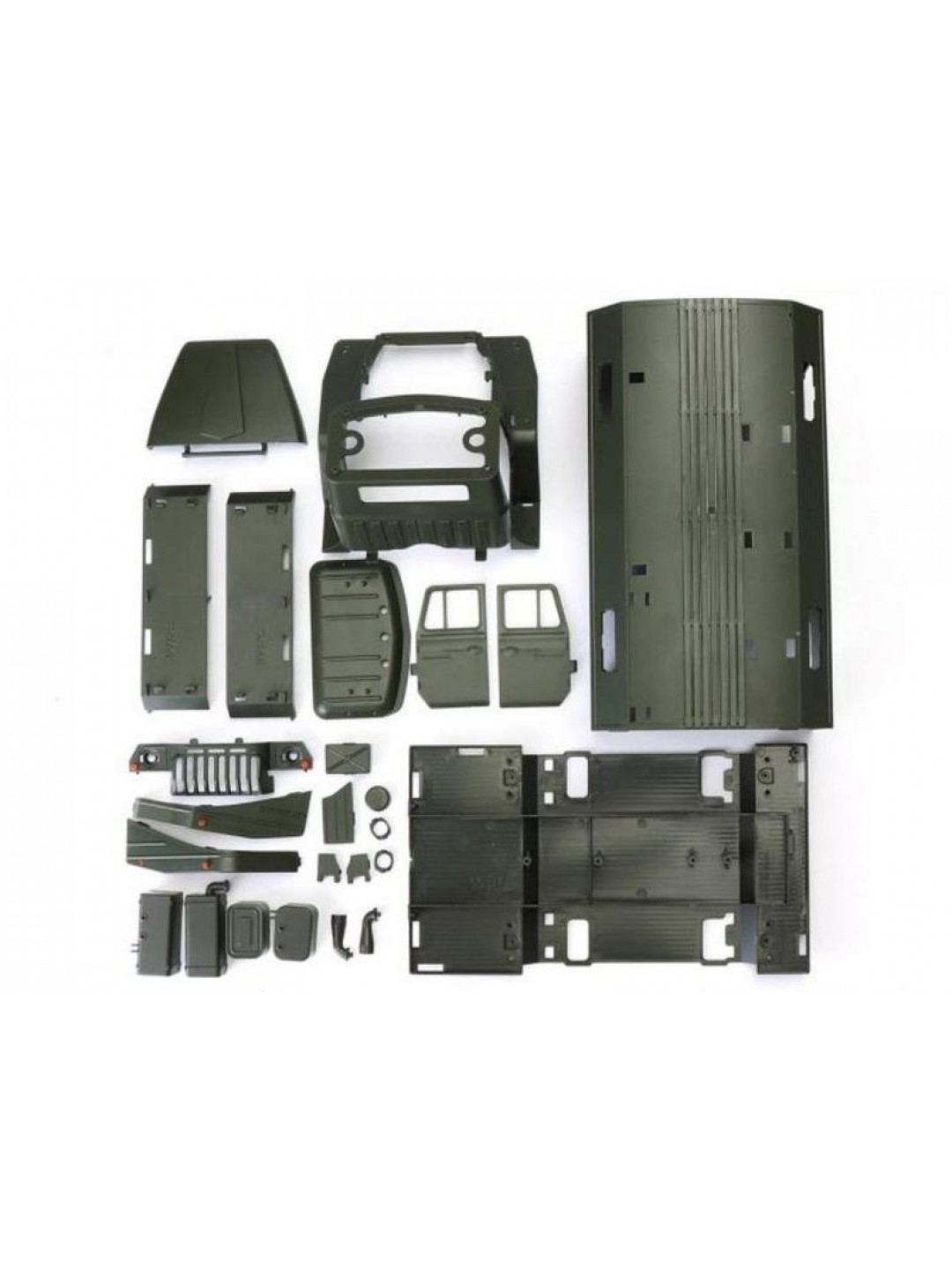 Радиоуправляемая машина WPL УРАЛ (зеленый) 6WD 2.4G 1/16 KIT