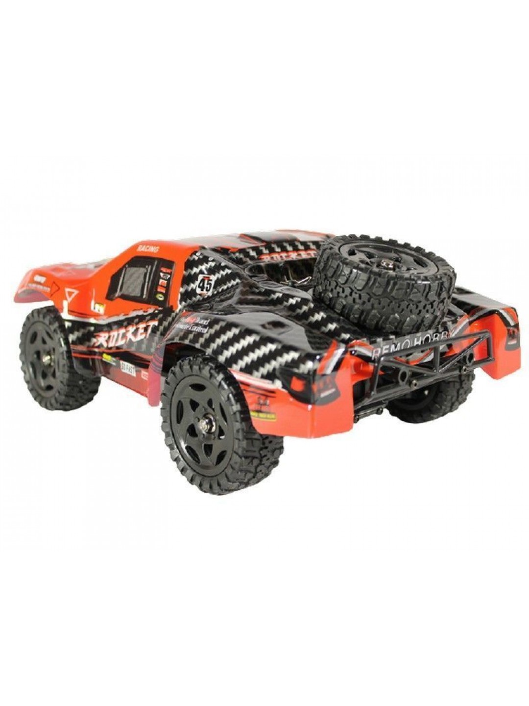Радиоуправляемый шорт-корс Remo Hobby Rocket V2.0 (красный) 4WD 2.4G 1/16 RTR