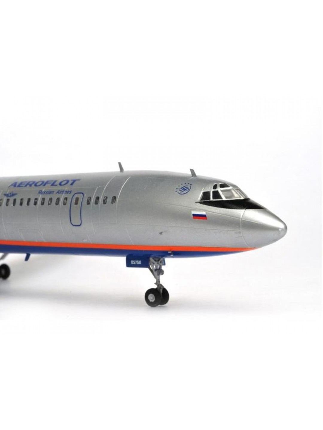 Сборная модель ZVEZDA Российский авиалайнер ТУ-154М, подарочный набор, 1/144