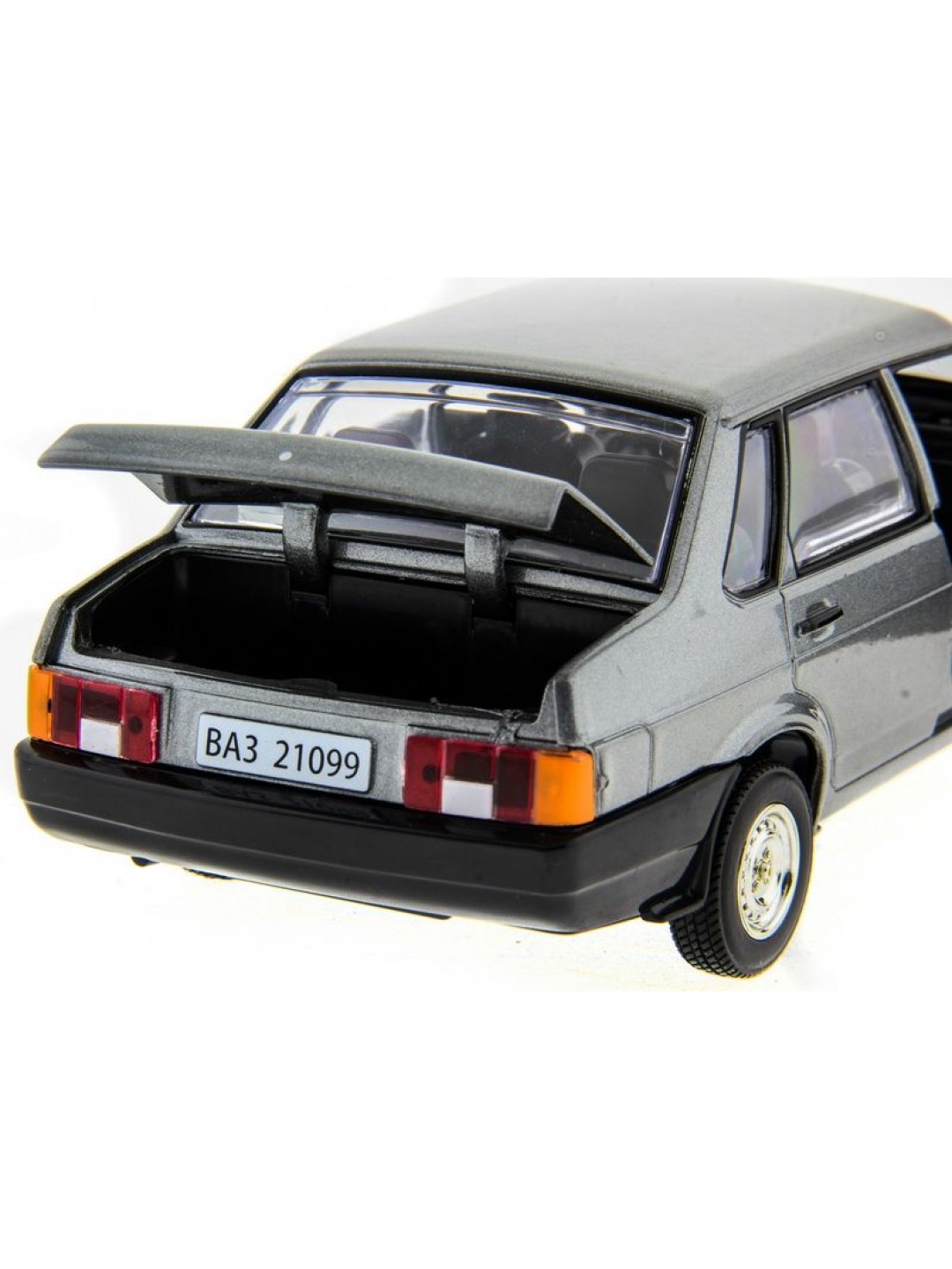 Машина "АВТОПАНОРАМА" ВАЗ 21099 ,1/22, Pull Bаck механизм, в/к 10*12*22 cм