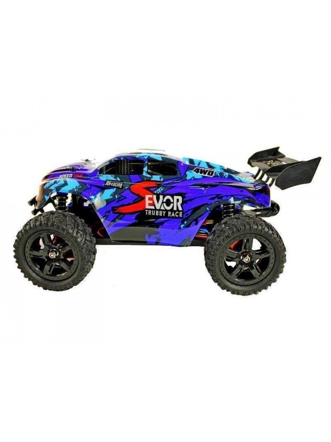 Радиоуправляемая трагги Remo Hobby S EVO-R UPGRADE (синяя) 4WD 2.4G 1/16 RTR