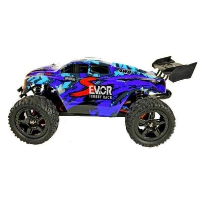 Радиоуправляемая трагги Remo Hobby S EVO-R UPGRADE (синяя) 4WD 2.4G 1/16 RTR