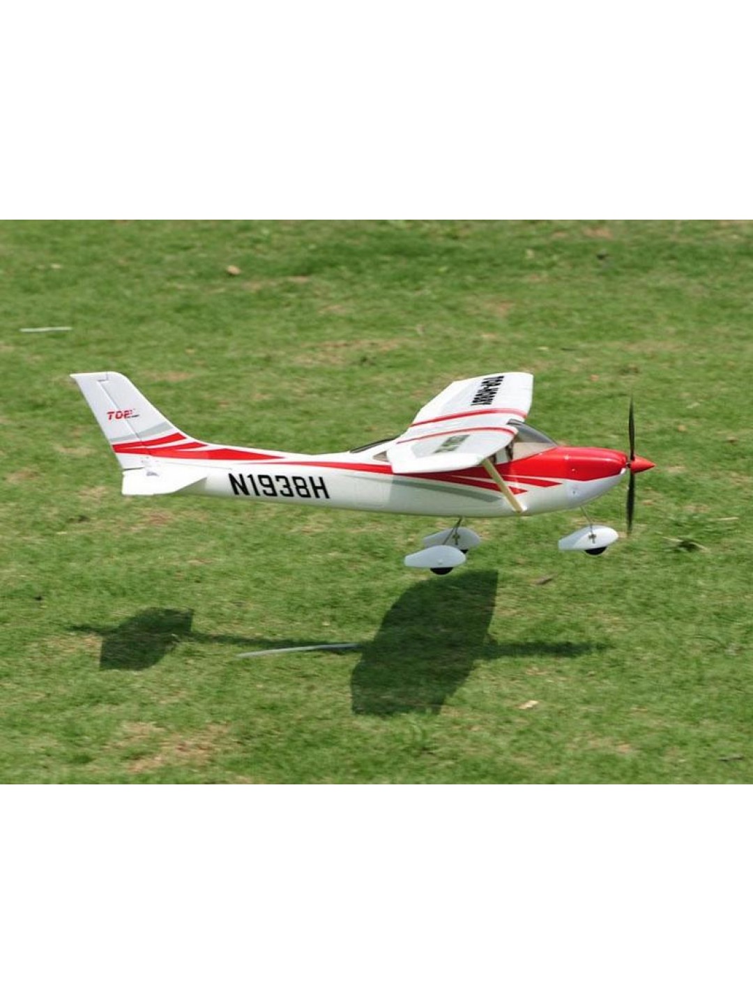 Радиоуправляемый самолет Top RC Cessna 182 400 class синяя 965мм KIT