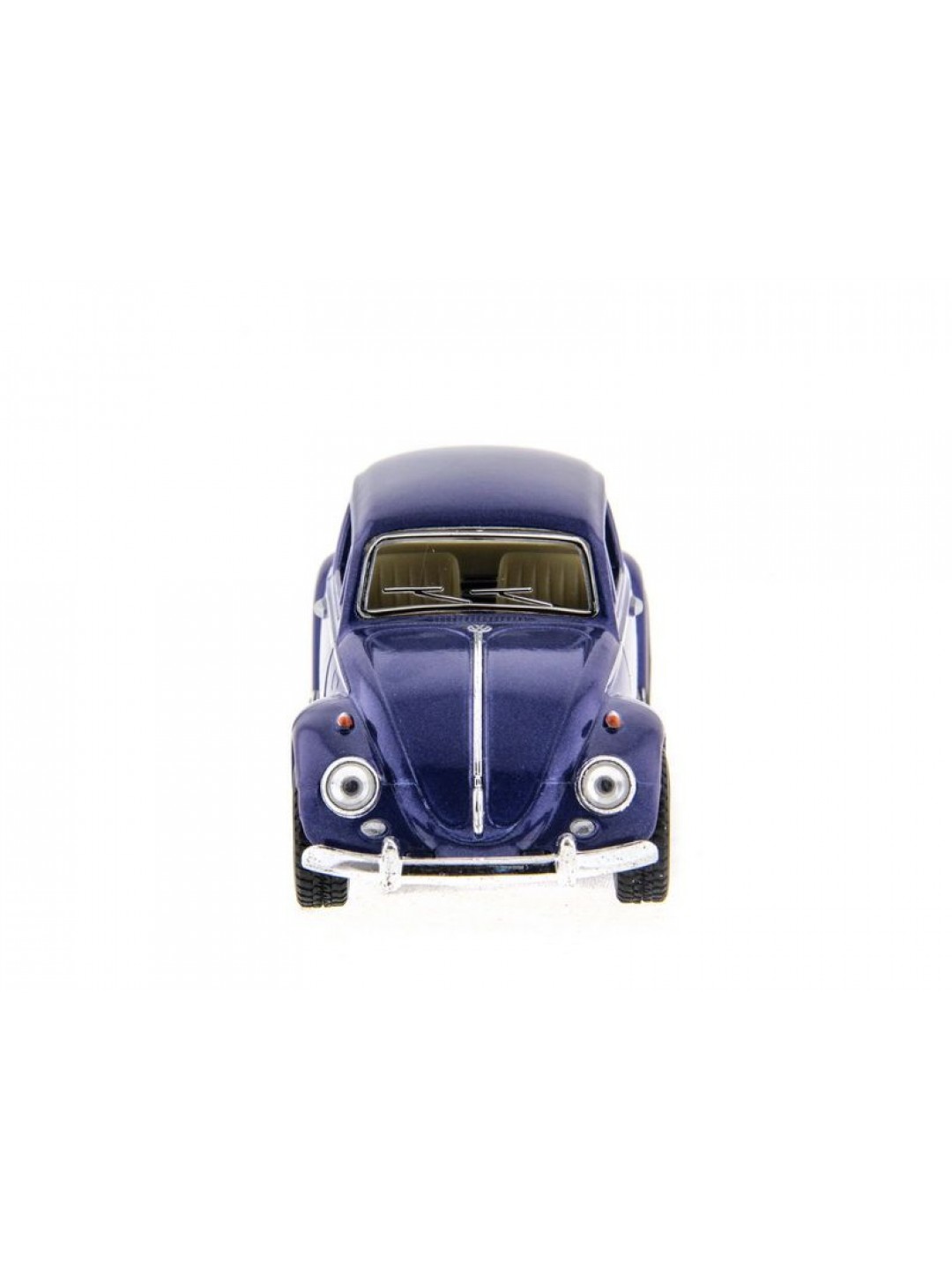 Машина Kinsmart "Volkswagen Classical Beetle" инерция (1/12шт.) 1:32 б/к