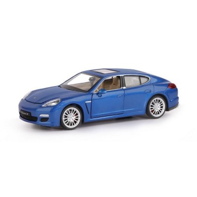 Машина "АВТОПАНОРАМА" Porsche Panamera S, синий, 1/24, свет, звук, в/к 24,5*12,5*10,5 см