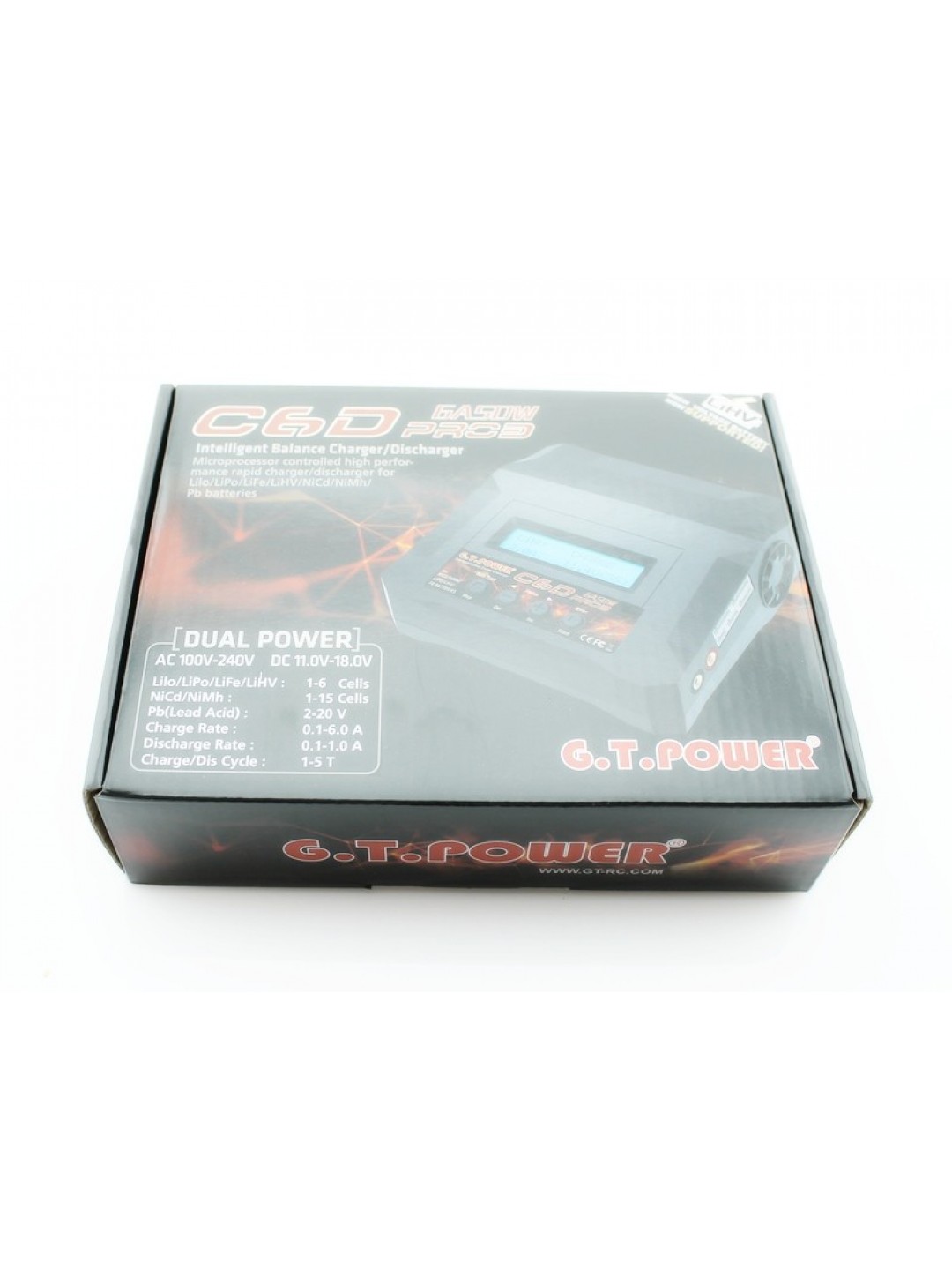 Зарядное устройство G.T.Power C6D Dual Power 12/220В 6A