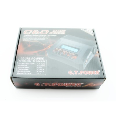 Зарядное устройство G.T.Power C6D Dual Power 12/220В 6A