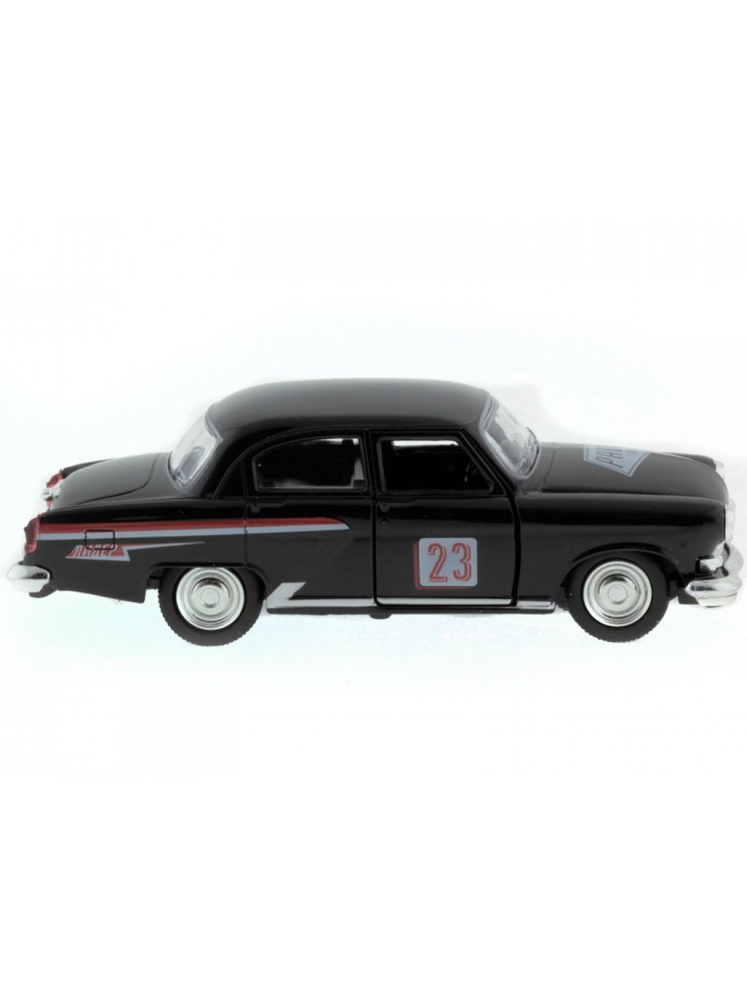 Машина "АВТОПАНОРАМА" инерц. ГАЗ-21 (ралли) 1/43, в/к 14*7*5,5 см