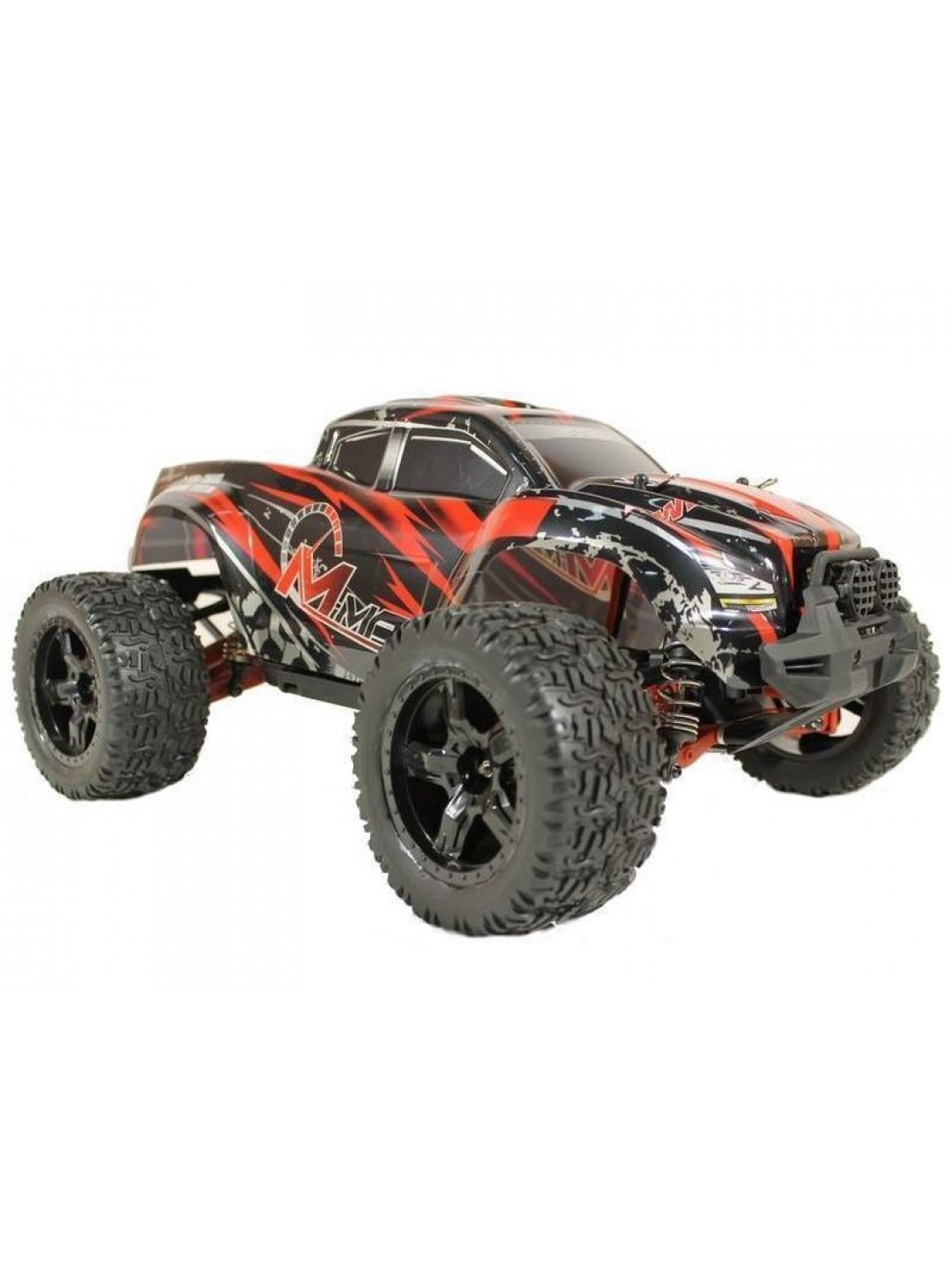 Радиоуправляемый монстр Remo Hobby MMAX UPGRADE (красный) 4WD 2.4G 1/10 RTR