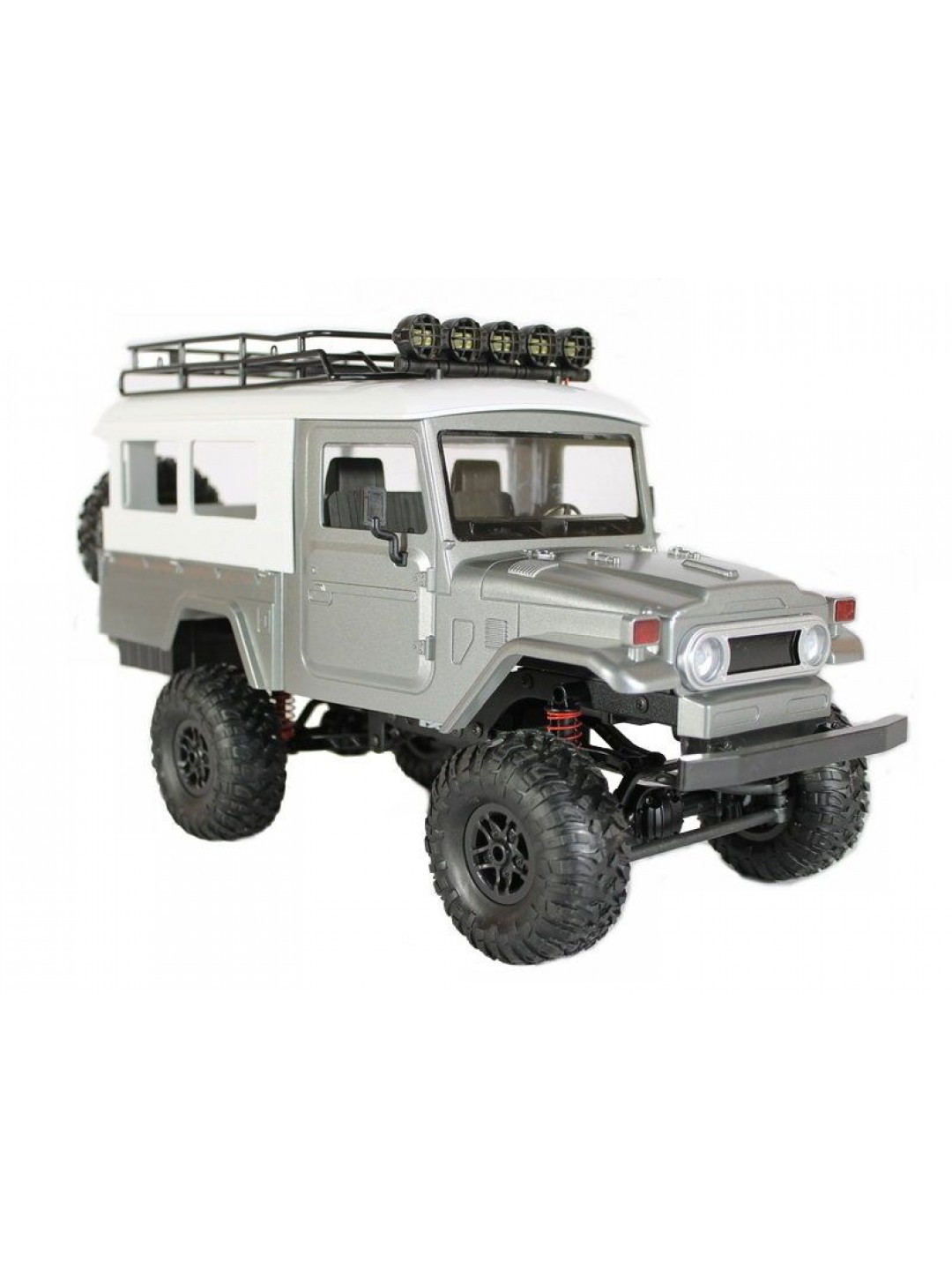 Радиоуправляемая машина MN MODEL японский внедорожник FJ45 (серый) 4WD 2.4G 1/12 RTR