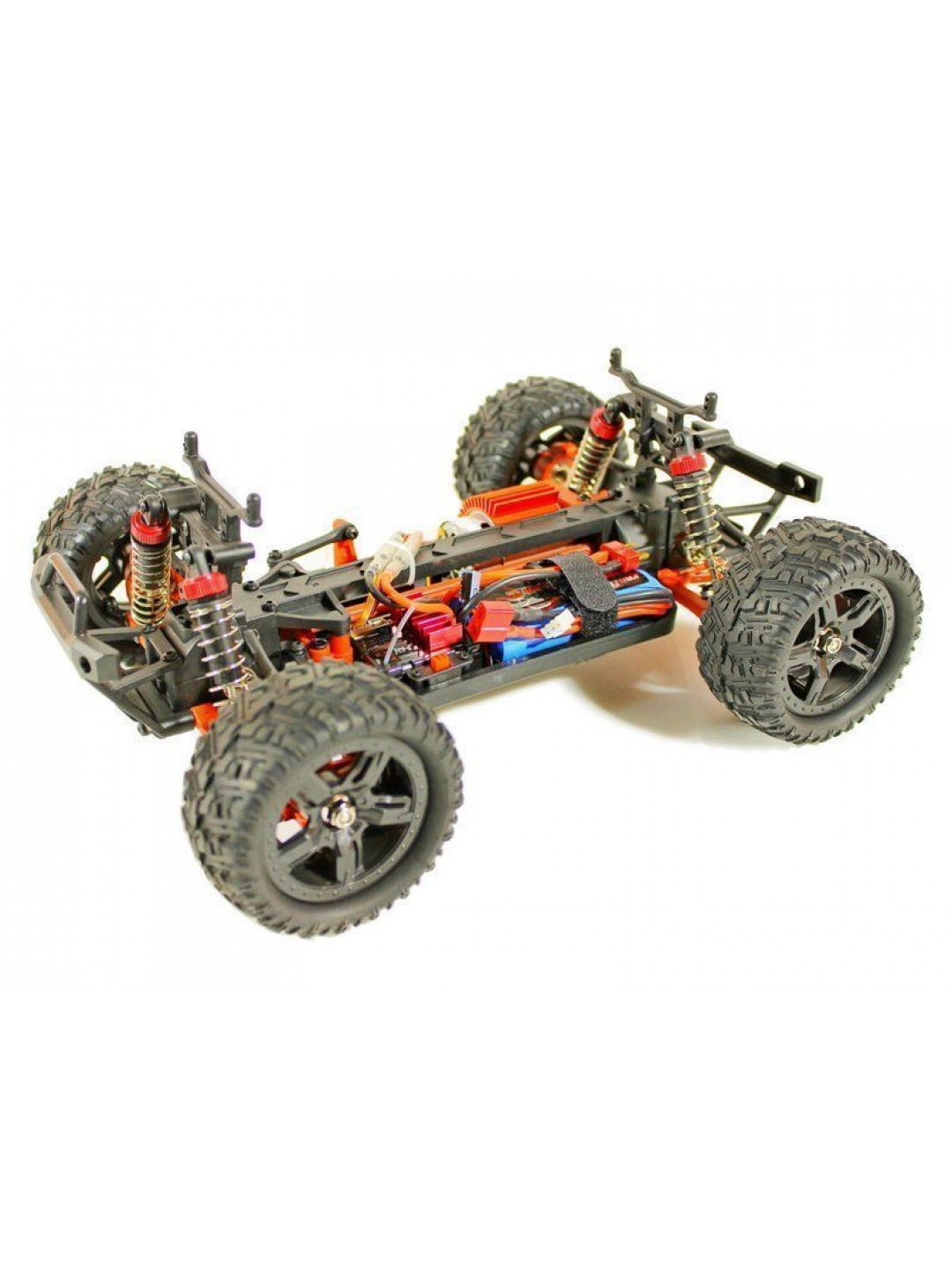 Радиоуправляемый монстр Remo Hobby SMAX UPGRADE (красный) 4WD 2.4G 1/16 RTR