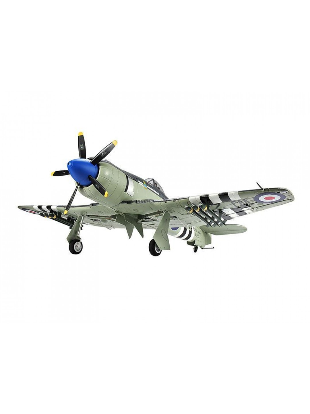 Радиоуправляемый самолет Top RC SEA FURY зеленый 1200мм PNP