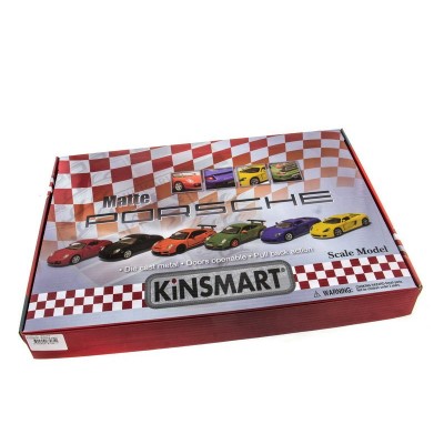 Машина Kinsmart 1:36 Porsche Matte инерция (1/12шт.) в асс. б/к