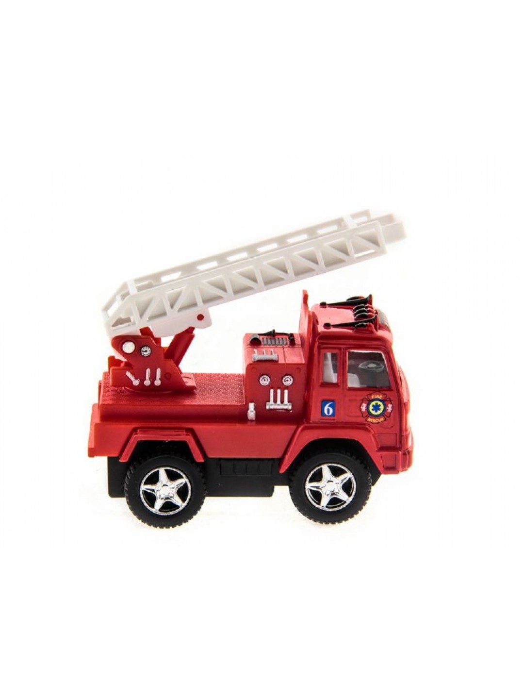 Машина Kinsmart "Funny Fire Engine pull back action" инерция (1/12шт.) 1:32 б/к