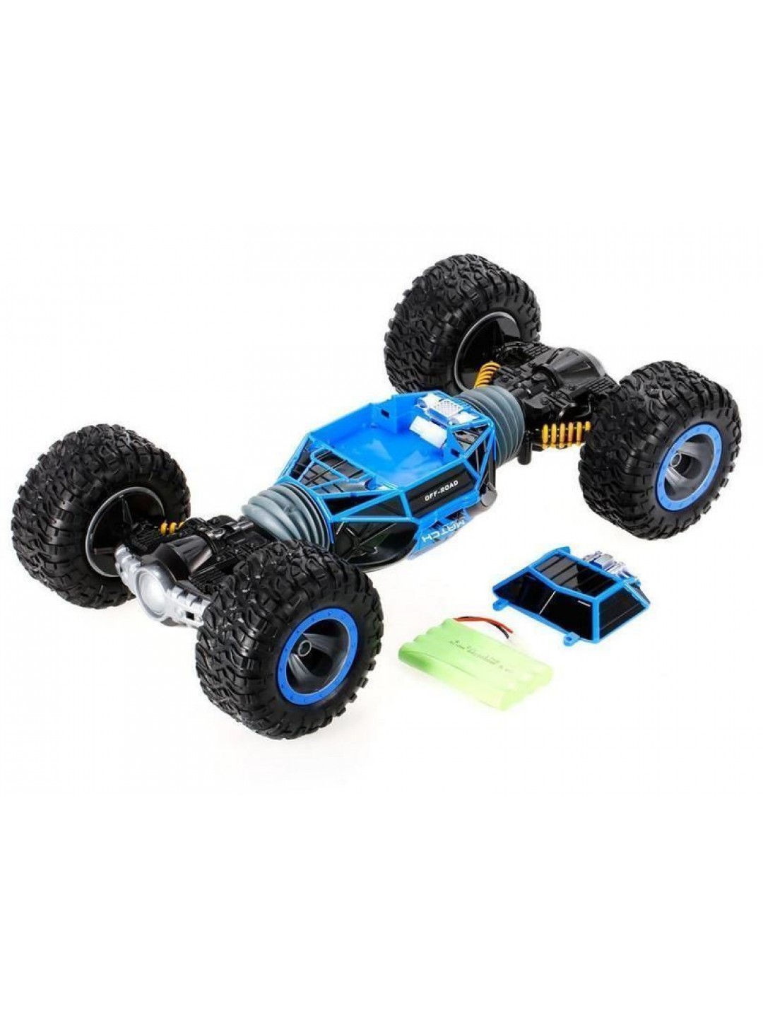 Радиоуправляемая машинка-перевертыш Hyper 2.4G 1/12 RTR (синяя) + Ni-Mh и З/У