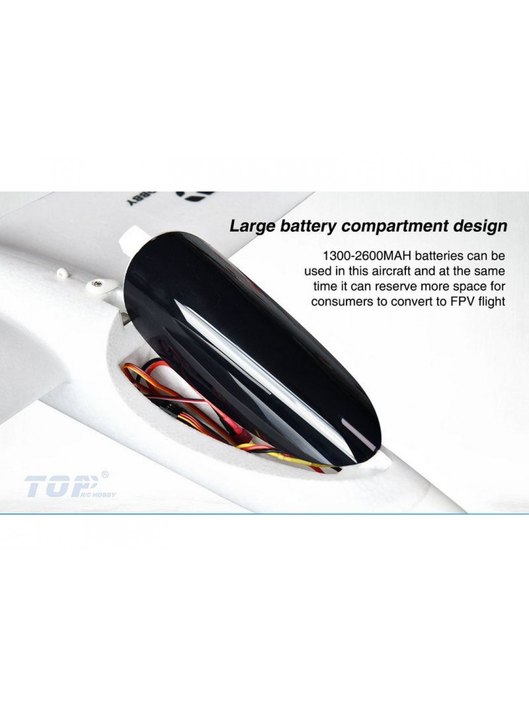 Радиоуправляемый планер Top RC T1800 (Propeller Power System) 1800мм KIT