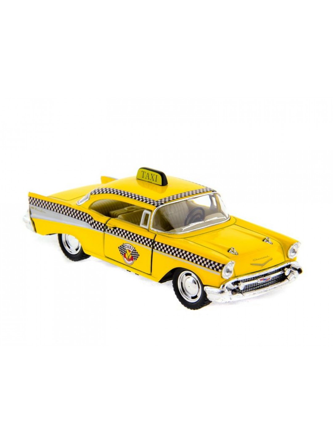 Машина Kinsmart "1957 Chevrolet Bel Air" инерция (1/12шт.) 1:36 б/к