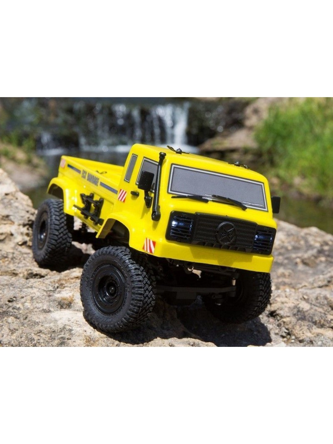 Краулер ECX 1:24 Scaler Crawler Barrage UV 4WD, электро, RTR (желтый)