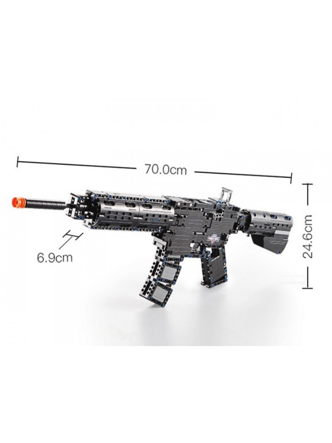 Конструктор CADA deTech штурмовая винтовка M4A1 (621 деталь)