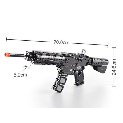 Конструктор CADA deTech штурмовая винтовка M4A1 (621 деталь)