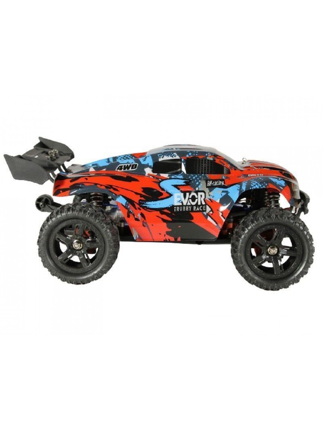 Радиоуправляемая трагги Remo Hobby S EVO-R Brushless UPGRADE V2.0 (красный) 4WD 2.4G 1/16 RTR