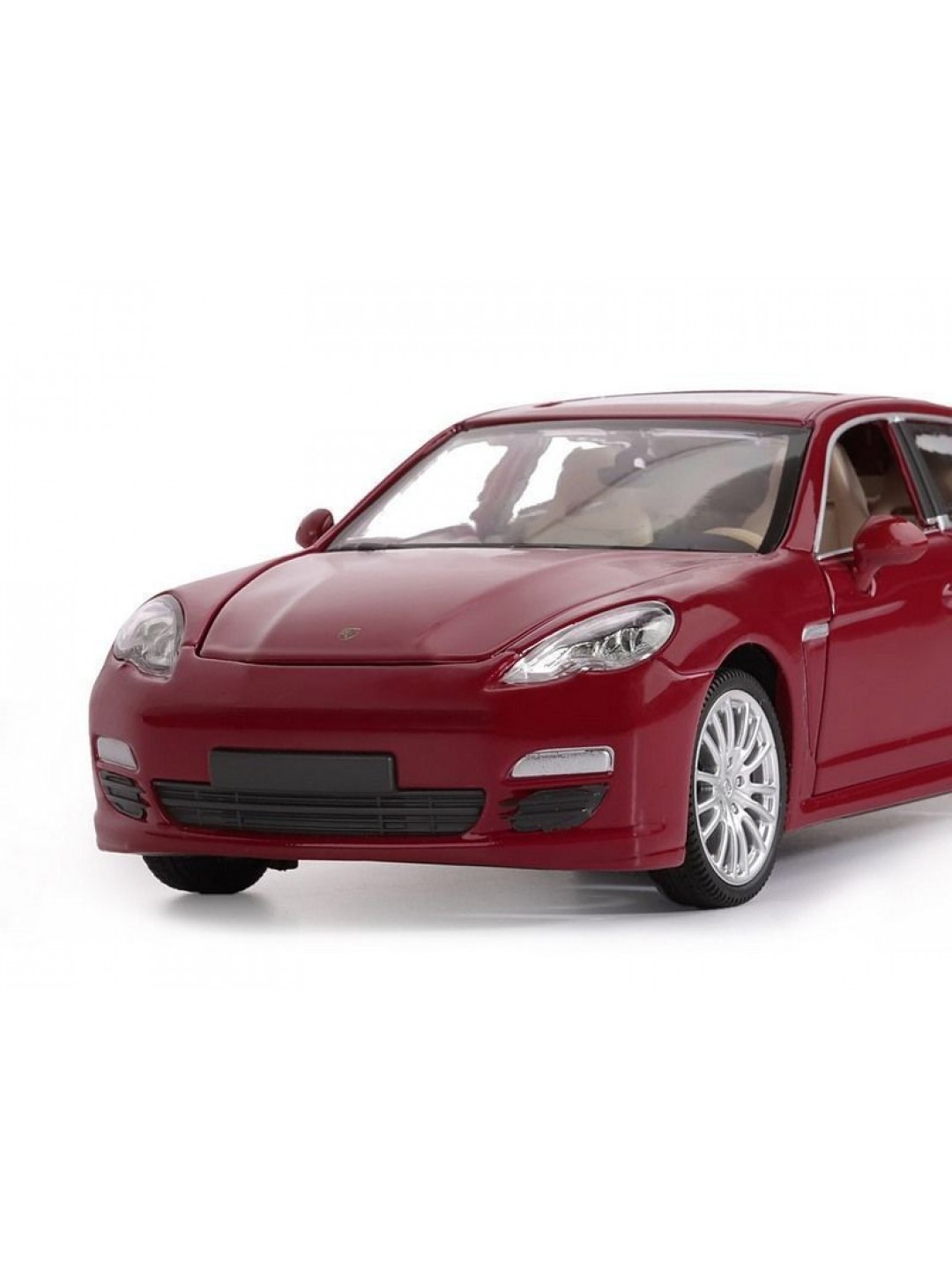 Машина "АВТОПАНОРАМА" Porsche Panamera S, красный, 1/24, в/к 24,5*12,5*10,5 см