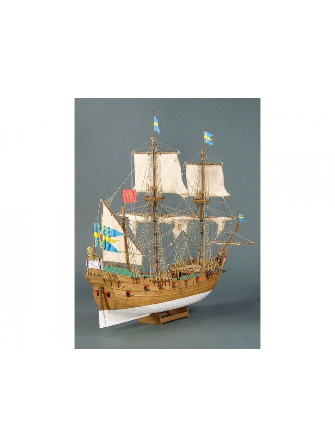 Сборная картонная модель Shipyard пинас Papegojan (№73), 1/96