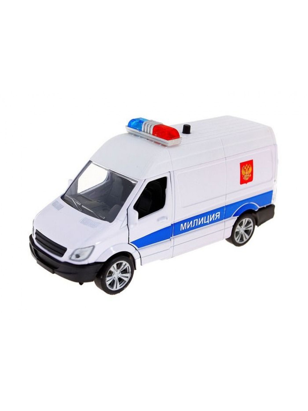 Машина Autotime "GERMANY PANEL VAN" милиция, звук, свет 1:36