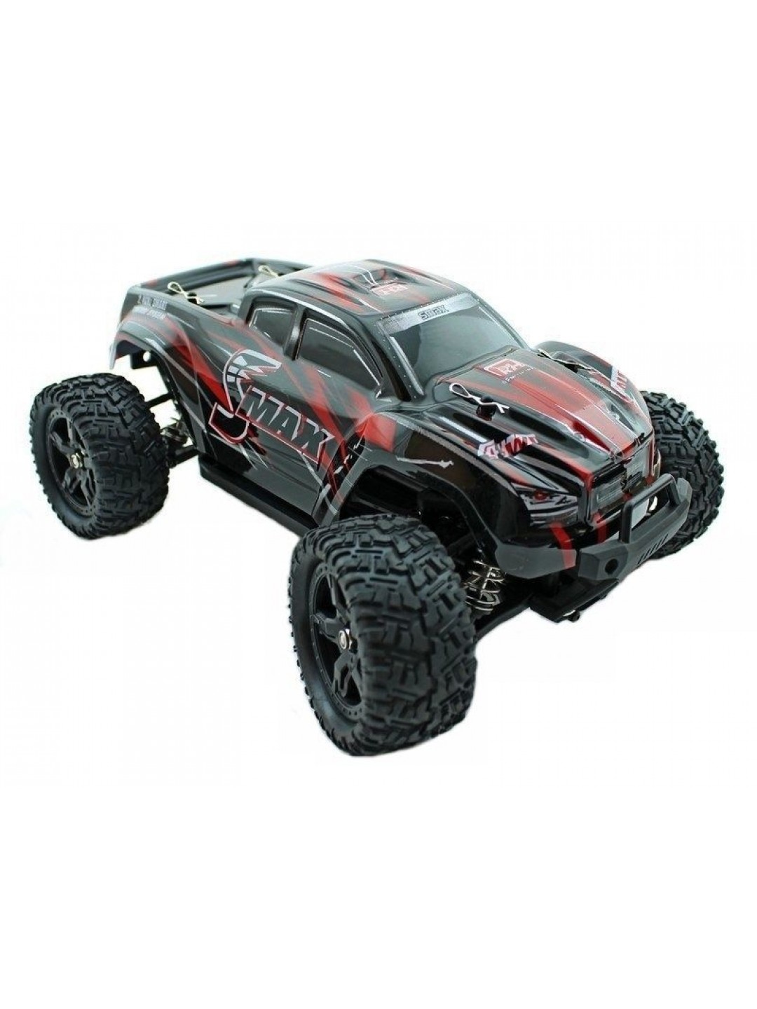 Радиоуправляемый монстр Remo Hobby SMAX Brushless (красный) 4WD 2.4G 1/16 RTR