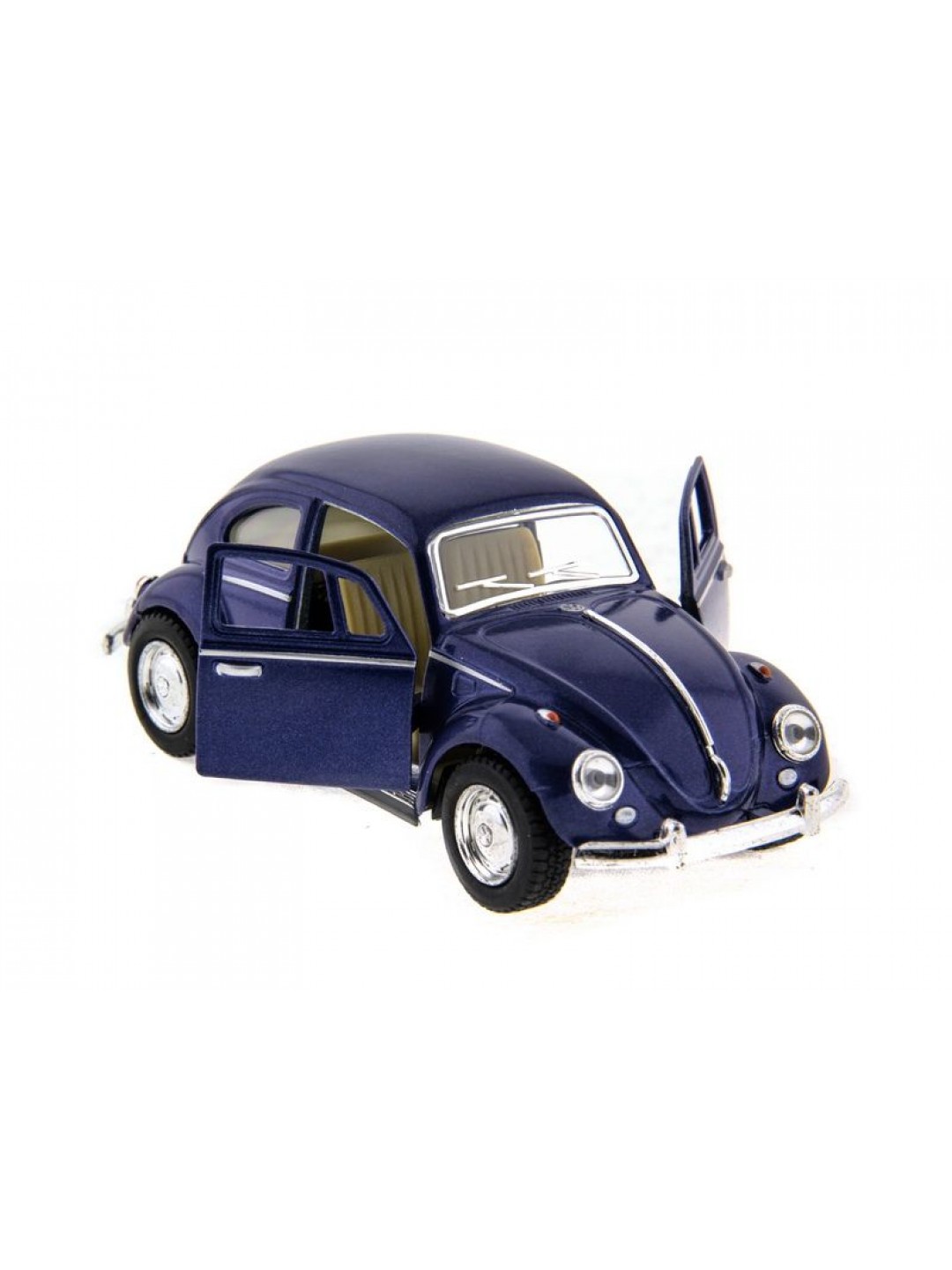Машина Kinsmart "Volkswagen Classical Beetle" инерция (1/12шт.) 1:32 б/к