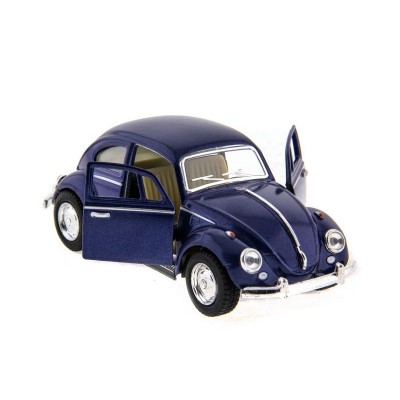 Машина Kinsmart "Volkswagen Classical Beetle" инерция (1/12шт.) 1:32 б/к