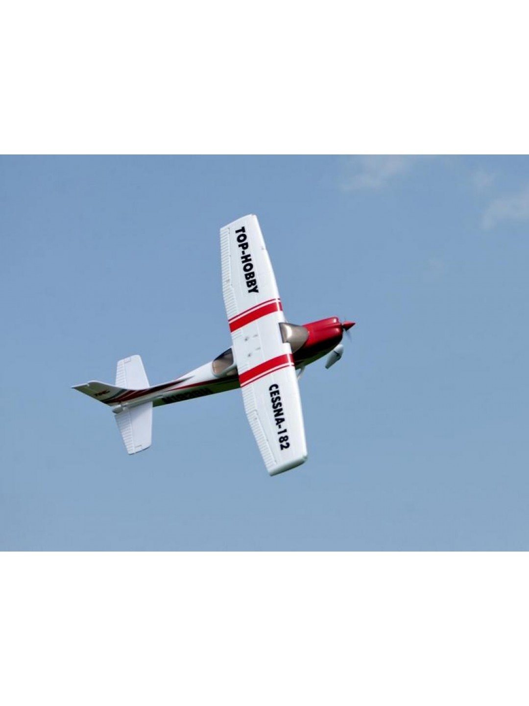 Радиоуправляемый самолет Top RC Cessna 182 400 class синяя 965мм KIT