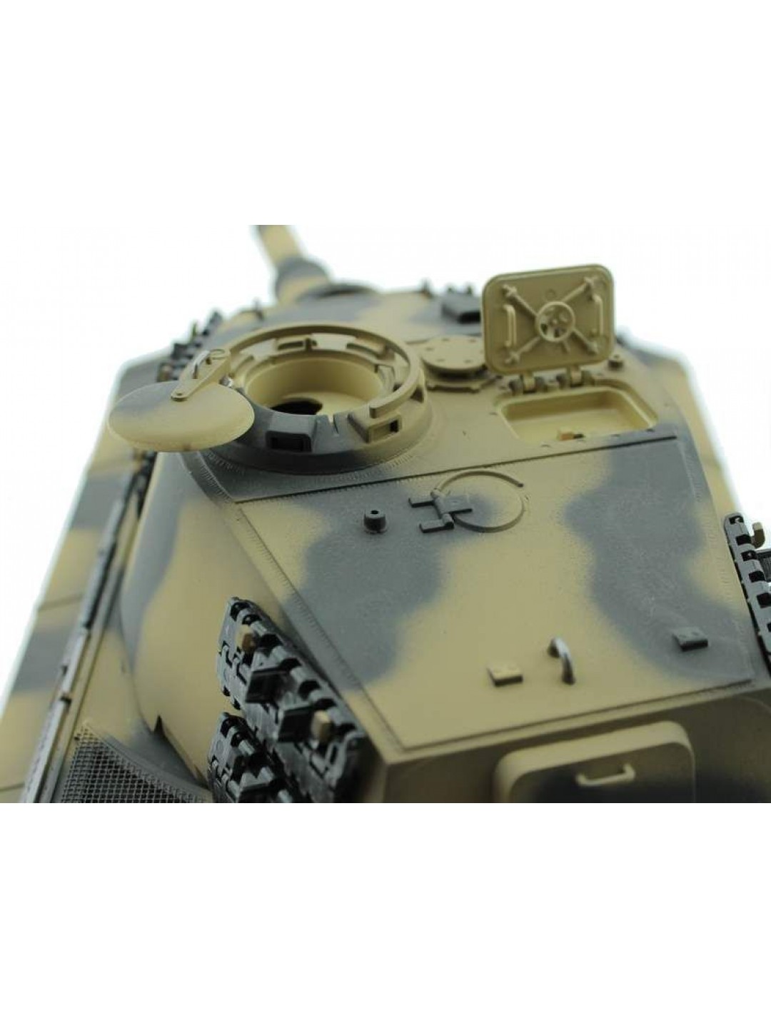 Р/У танк Torro King Tiger (башня Henschel) 1/16 2.4G, ВВ-пушка, деревянная коробка