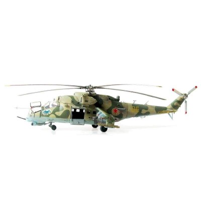Сборная модель ZVEZDA Советский ударный вертолет Ми-24В/ВП "Крокодил", 1/72