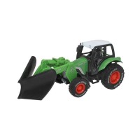 Машина "АВТОПАНОРАМА" ТРАКТОР с отвалом, зеленый, инерция, в/к 20,5*7,5*9 см Машина "АВТОПАНОРАМА" ТРАКТОР с отвалом, зеленый, инерция, в/к 20,5*7,5*9 см