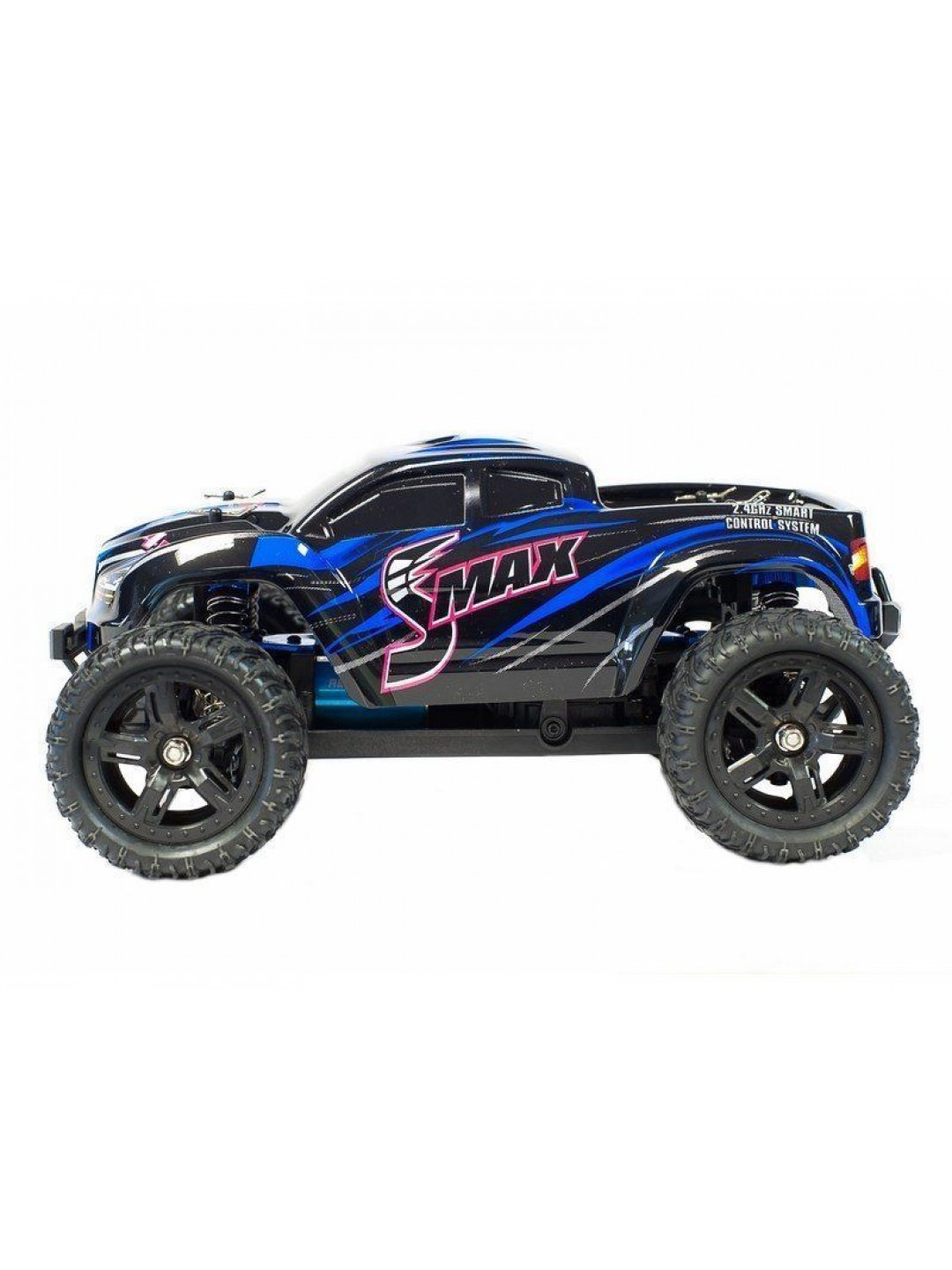 Радиоуправляемый монстр Remo Hobby SMAX Brushless (синий) 4WD 2.4G 1/16 RTR