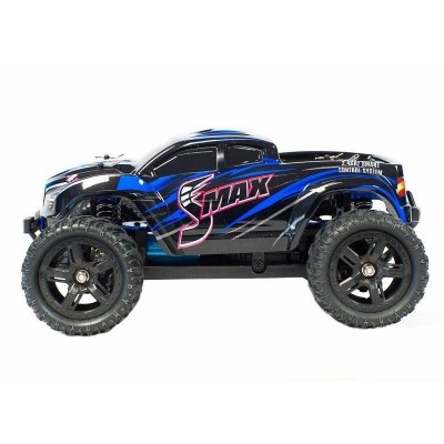 Радиоуправляемый монстр Remo Hobby SMAX Brushless (синий) 4WD 2.4G 1/16 RTR