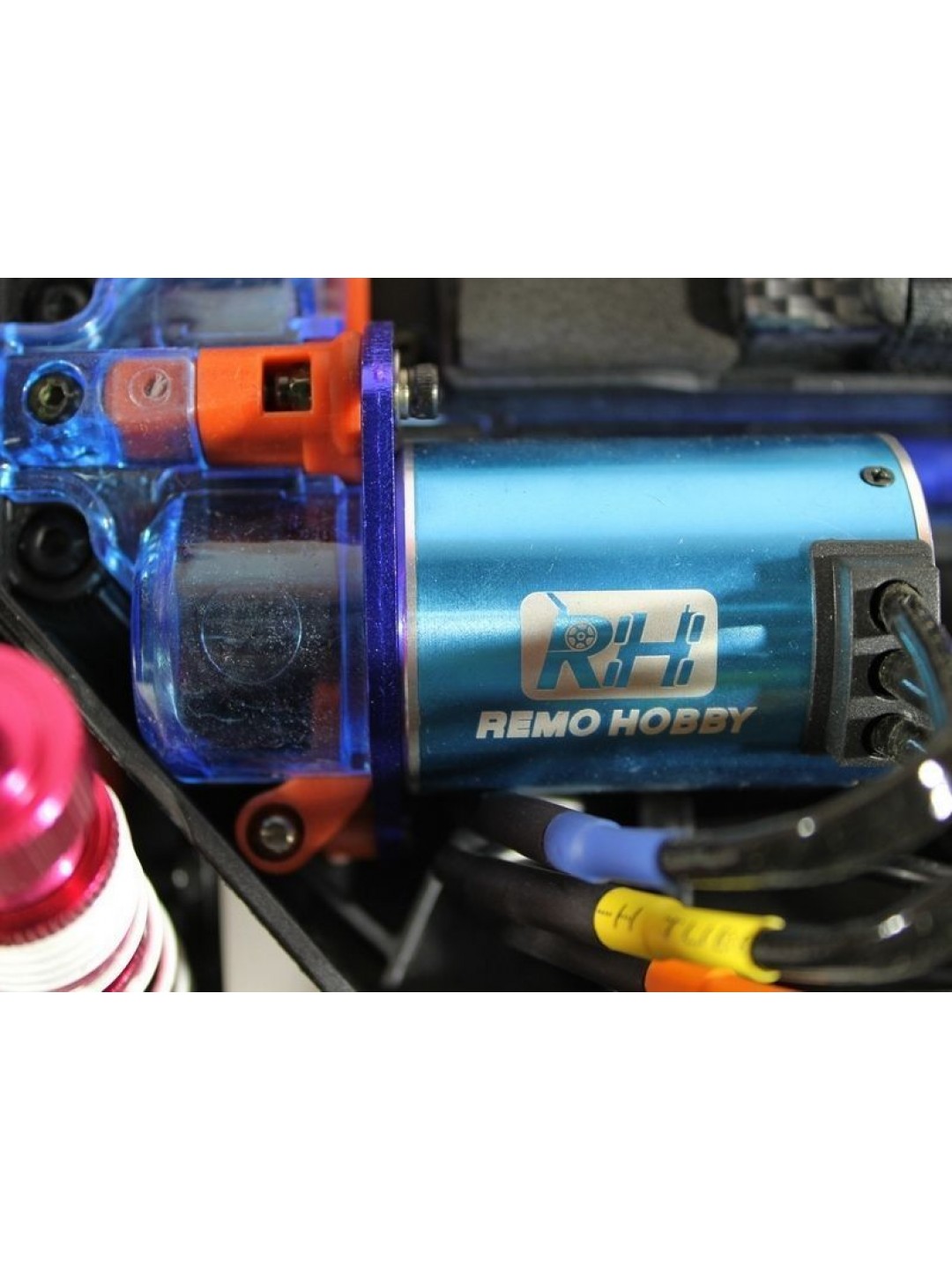 Радиоуправляемый шорт-корс Remo Hobby 9EMU Brushless (синий) 4WD 2.4G 1/8 RTR