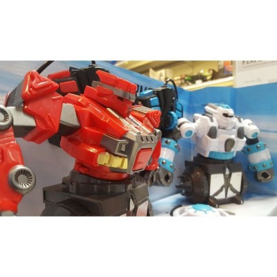 Радиоуправляемый бой роботов Crazon CR-17XZ01B Battle Armor, 2 робота, звук, свет