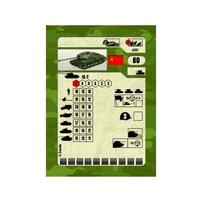 Сборная модель ZVEZDA Советский тяжёлый танк ИС-2, 1/100