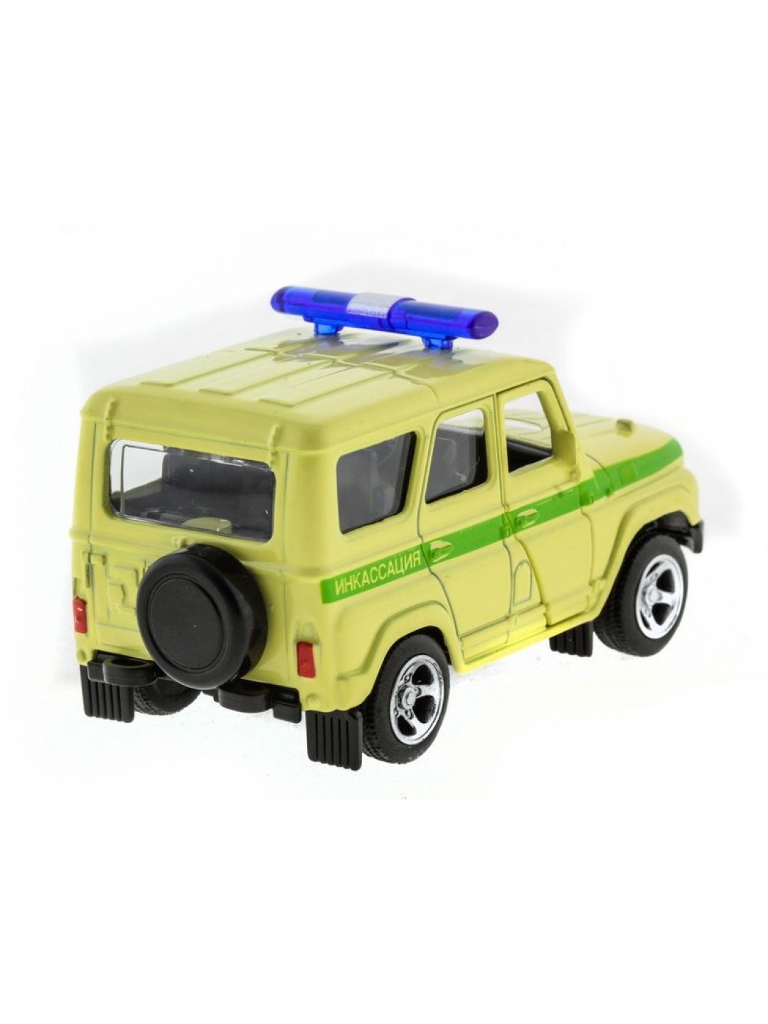 Машина "АВТОПАНОРАМА" инерц. УАЗ (инкассация) 1/50, в/к 12*7*5,5 см