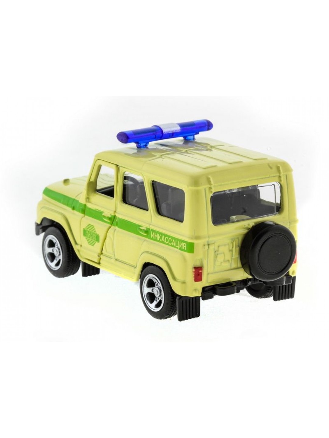 Машина "АВТОПАНОРАМА" инерц. УАЗ (инкассация) 1/50, в/к 12*7*5,5 см