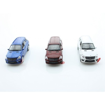 Машина 1:32 Mercedes-Benz ML63 AMG свет, звук, инерция 15см (1/12шт) б/к