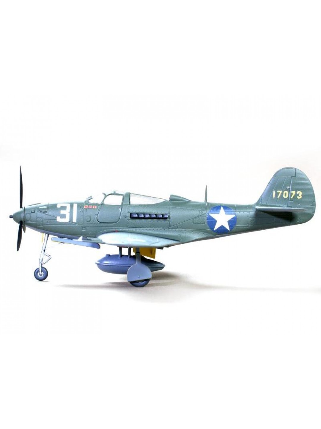 Сборная модель ZVEZDA Истребитель П-39Н "Аэрокобра", 1/72