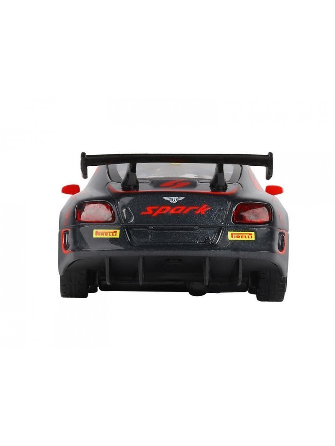 Машина "АВТОПАНОРАМА" Bentley Continental GT3, черный, 1/32, в/к 17,5*13,5*9 см