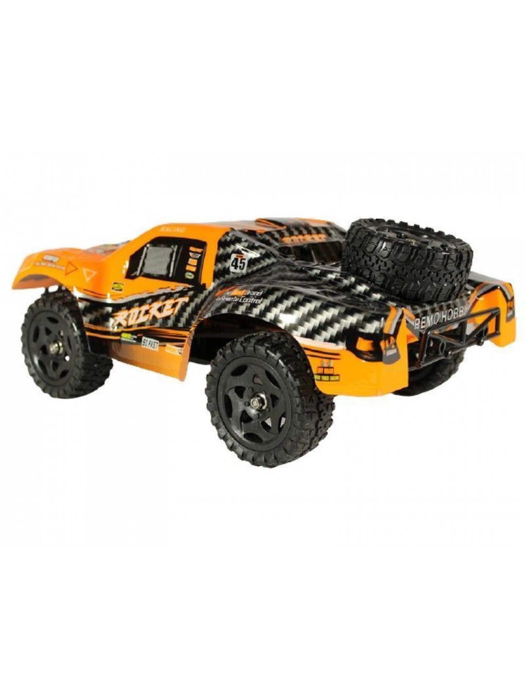 Радиоуправляемый шорт-корс Remo Hobby Rocket V2.0 (оранжевый) 4WD 2.4G 1/16 RTR